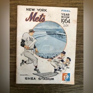 New York Mets 1964 Yearbook - Final